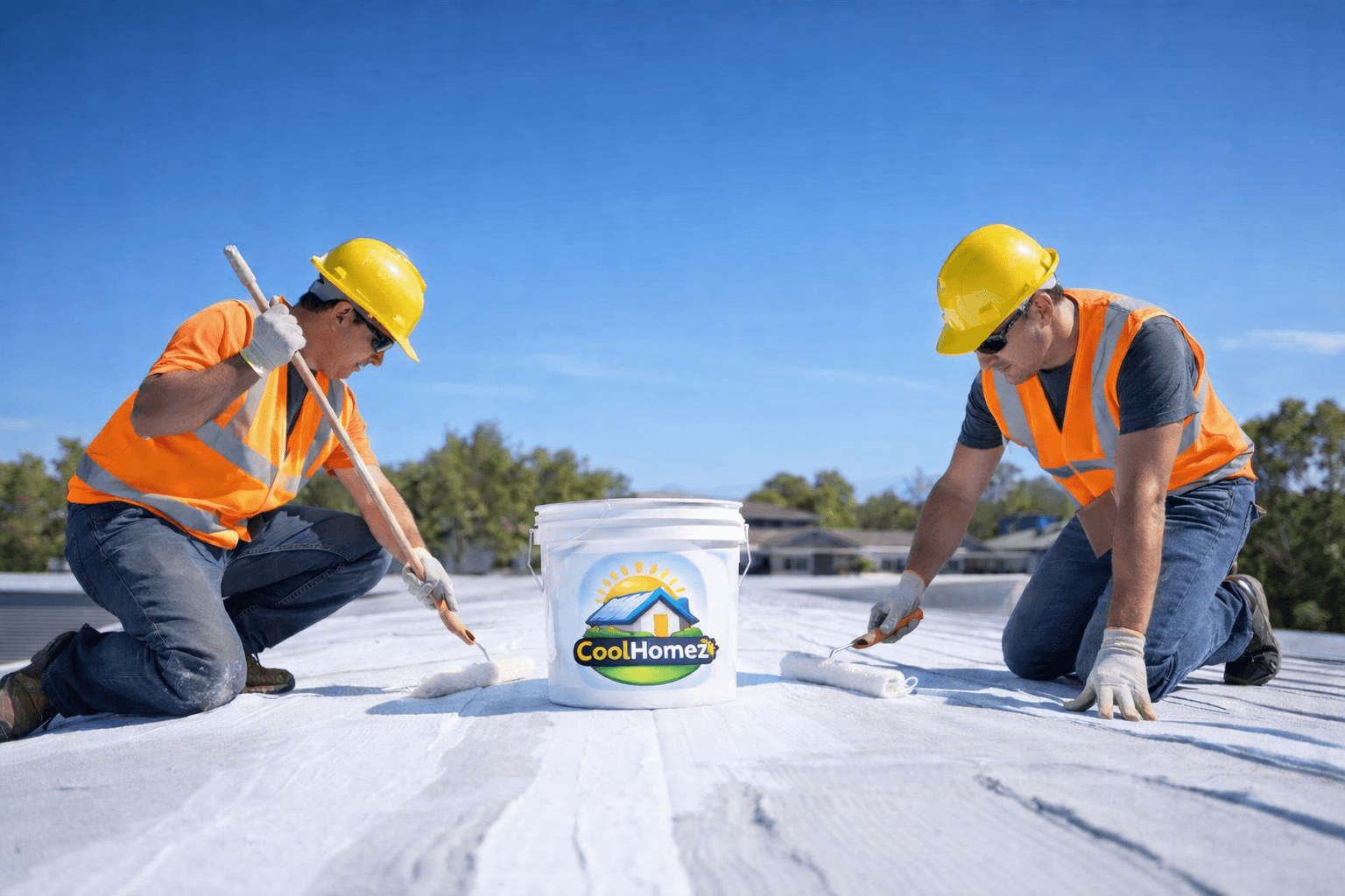 CoolHomez Roof Cooling Work